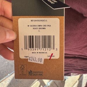 THE NORTH FACE women jacket parka